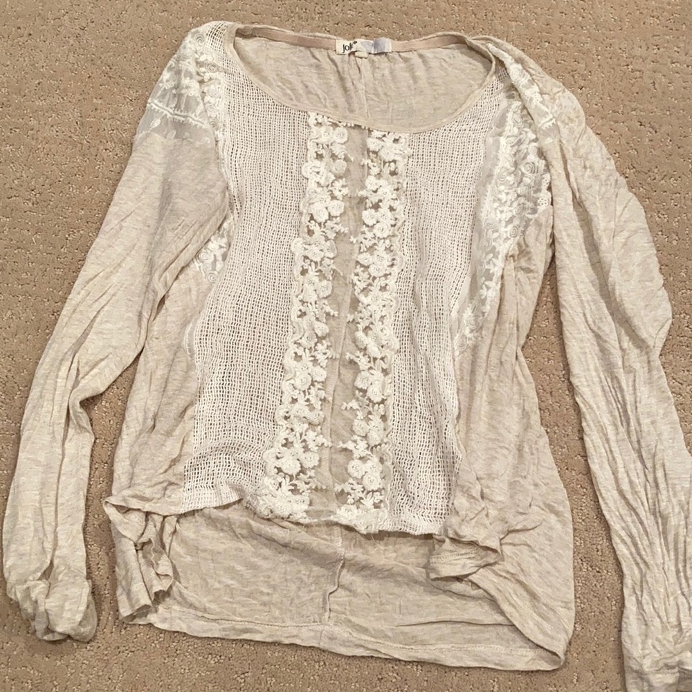 Jolt long sleeved top size L